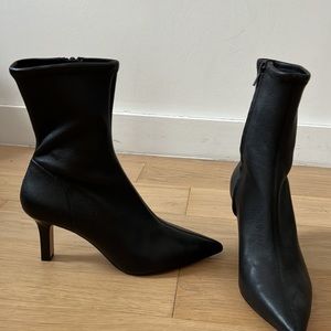COPY - Never been worn & other stories black sock booties